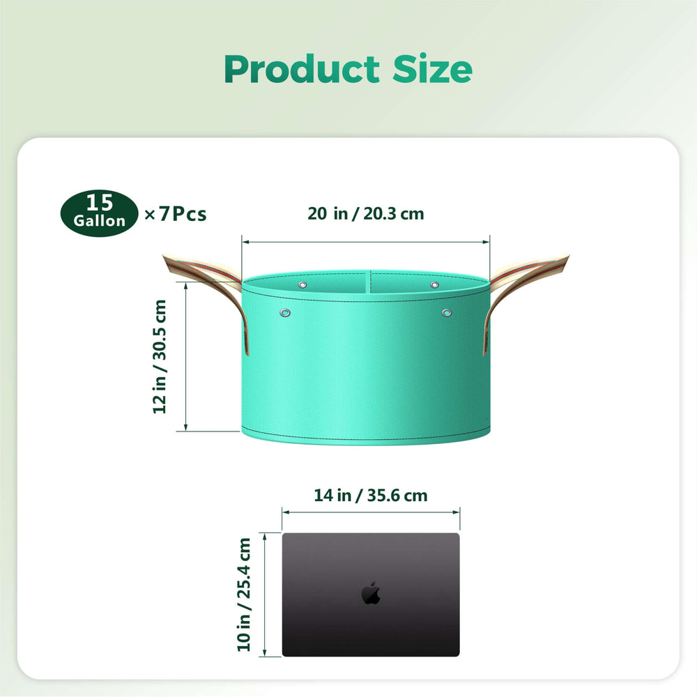 SPONDWILD bag with tomato plant illustrating strong support and growth