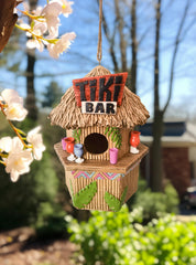 Spoontiques hanging on patio hook showing quick-install decor and cheerful look