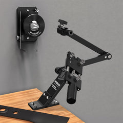SporGain sharpener close-up of 25mm handle and bearings for secure control
