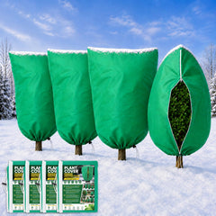 SPORTYOUTH front view of packaged plant cover set showing convenient four-pack protection