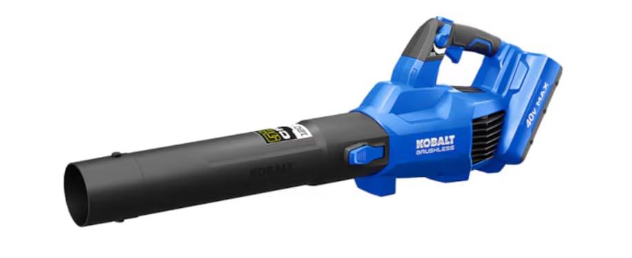 SPPRANDOM Kobalt Gen4 front view showing compact blower for efficient clearing