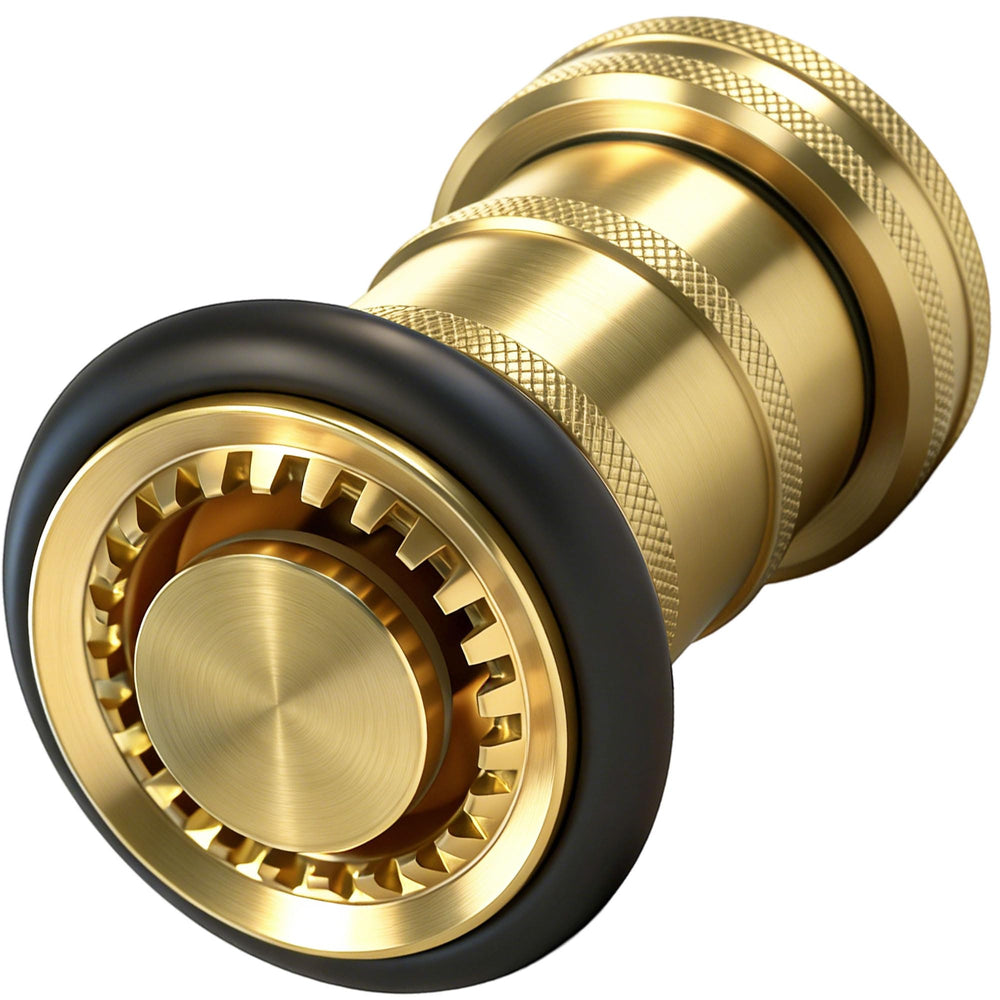 SpringSpray front view of brass nozzle showing durable construction and easy grip