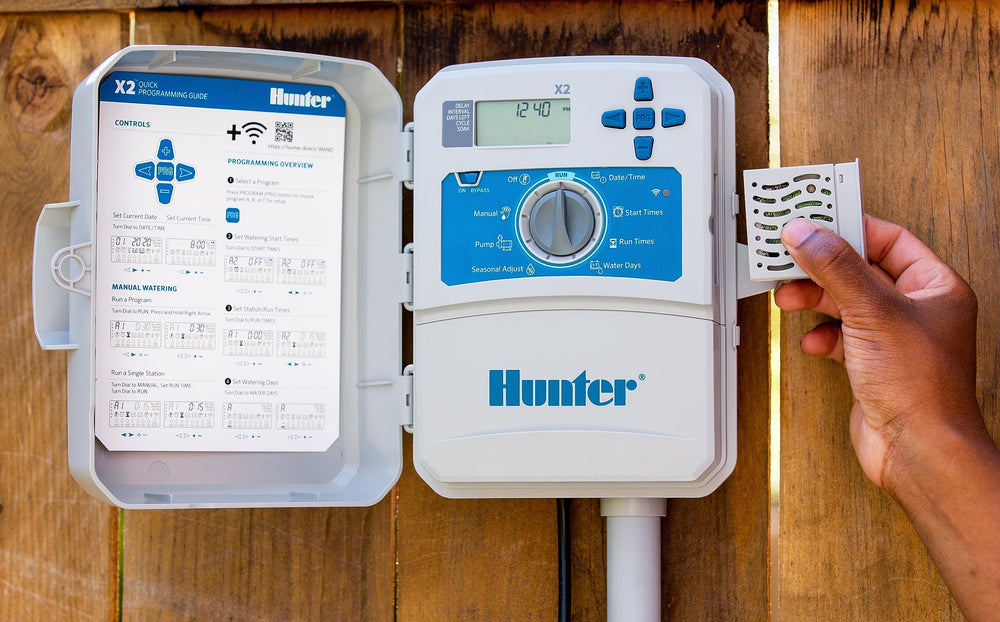 SPW Hunter X2 mounted outdoors in enclosure demonstrating weather-resistant build
