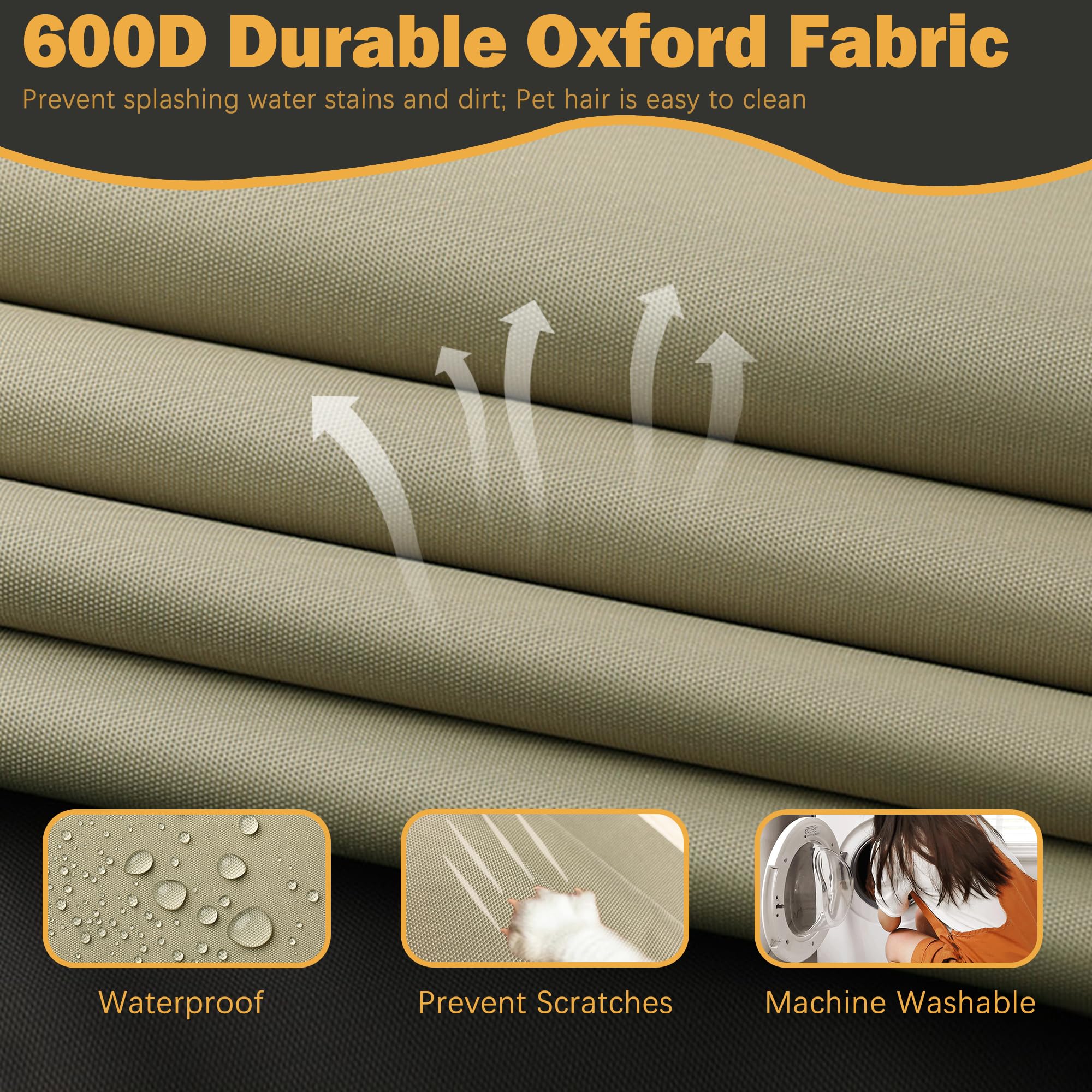 Sqodok reinforced double stitching at seam for longer-lasting tear resistance
