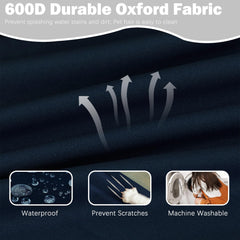 Sqodok side zipper detail providing easy install and secure fit