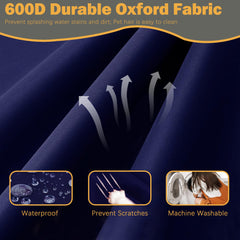 Sqodok zipper and seam detail showing strong stitching for easy removal and washing