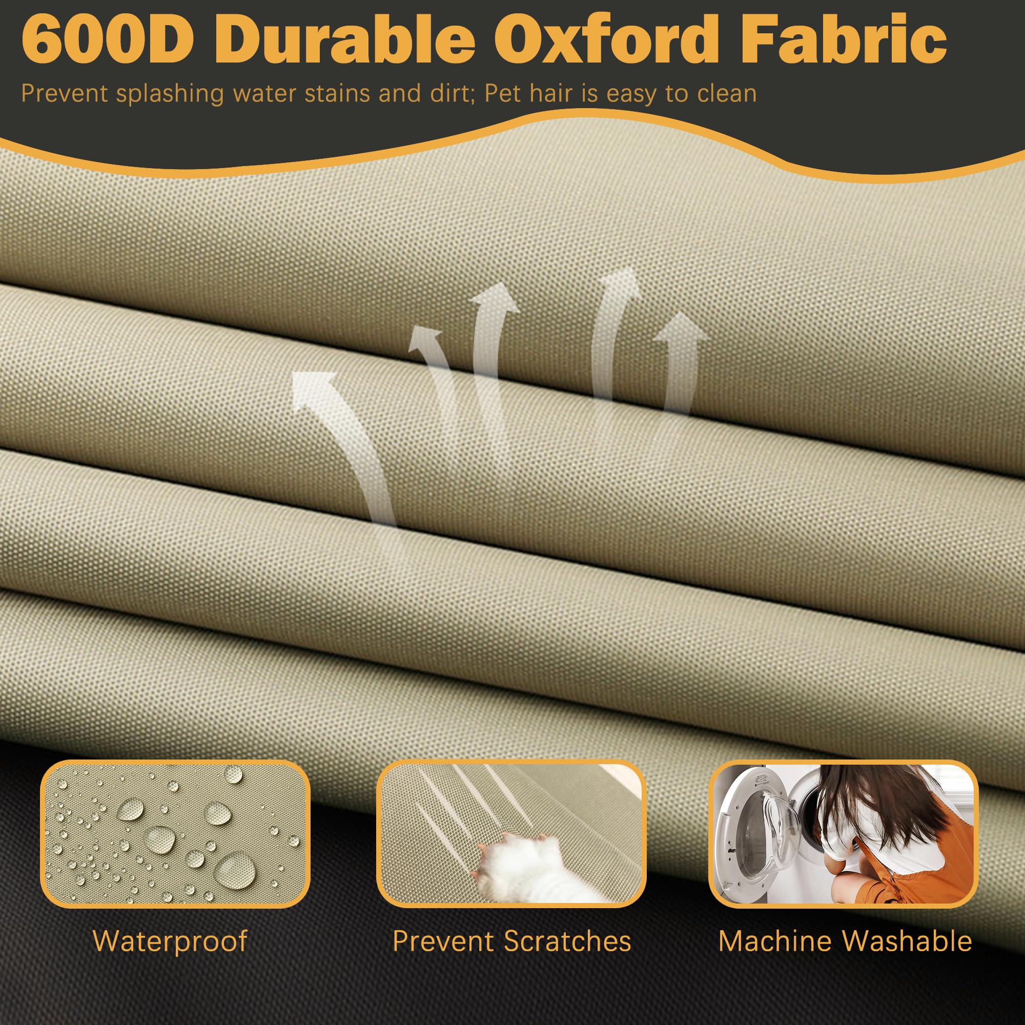 Sqodok zipper close-up showing reinforced stitching and easy removal benefit