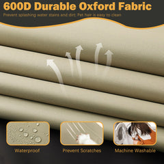 Sqodok zipper close-up showing reinforced stitching and easy removal benefit