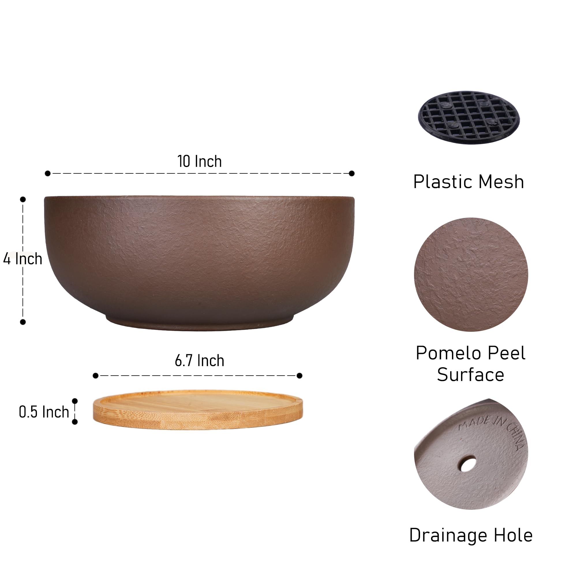 SQOWL top-down view of planter showing shallow profile and planting area benefit