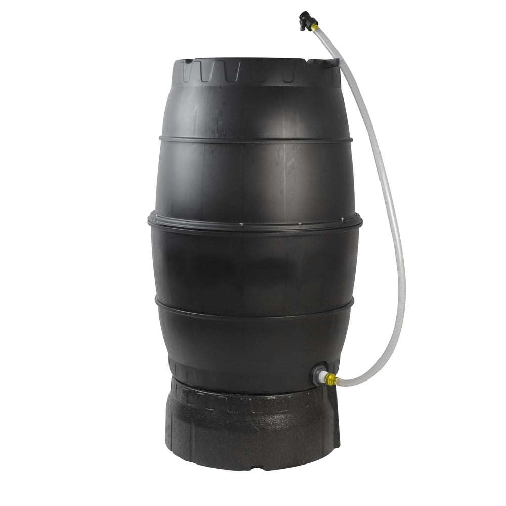 SQUEEZE master front view showing barrel and stand, easy space-saving placement