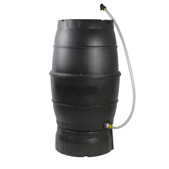 SQUEEZE master front view showing barrel and stand, easy space-saving placement