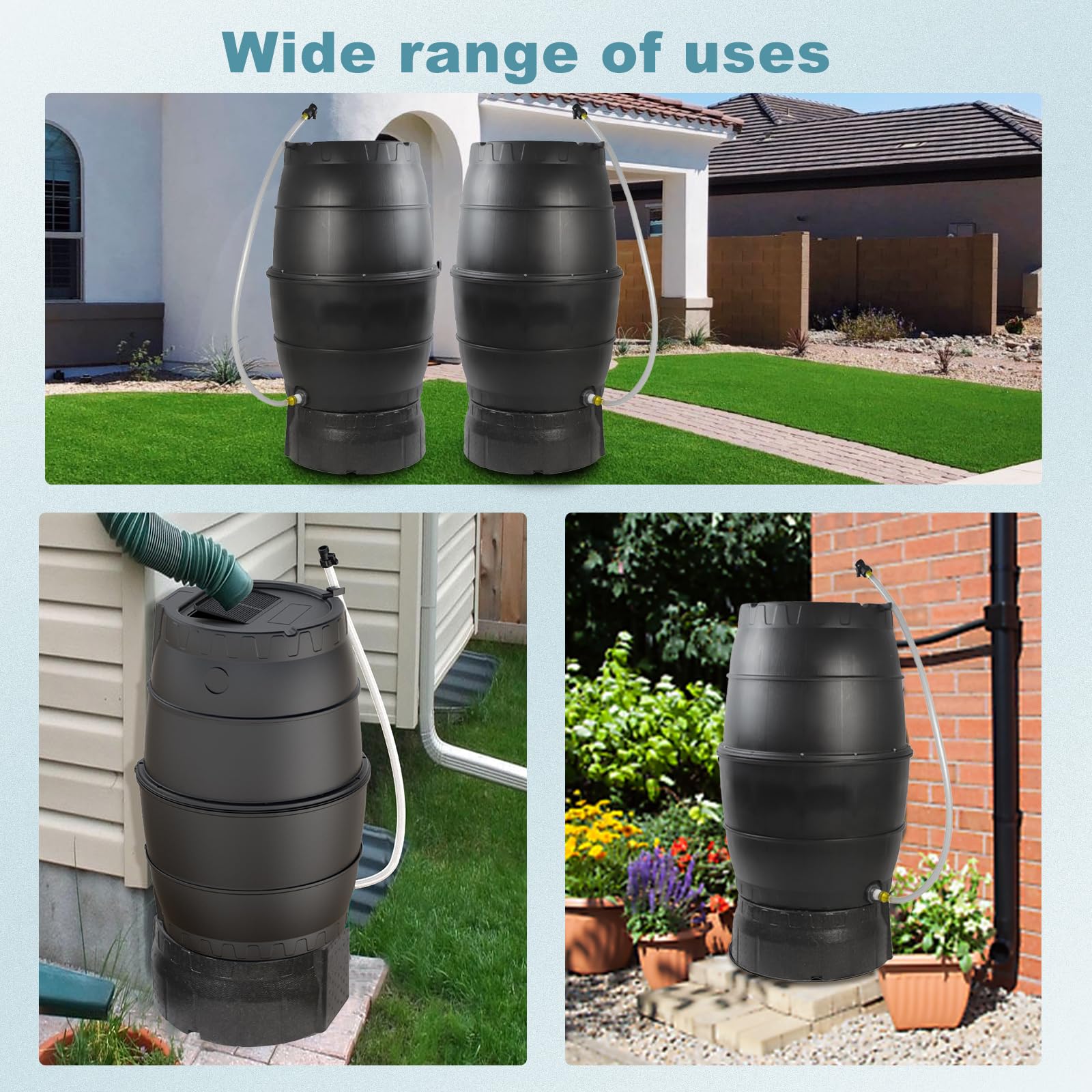 SQUEEZE master in garden watering plants, provides chemical-free rainwater