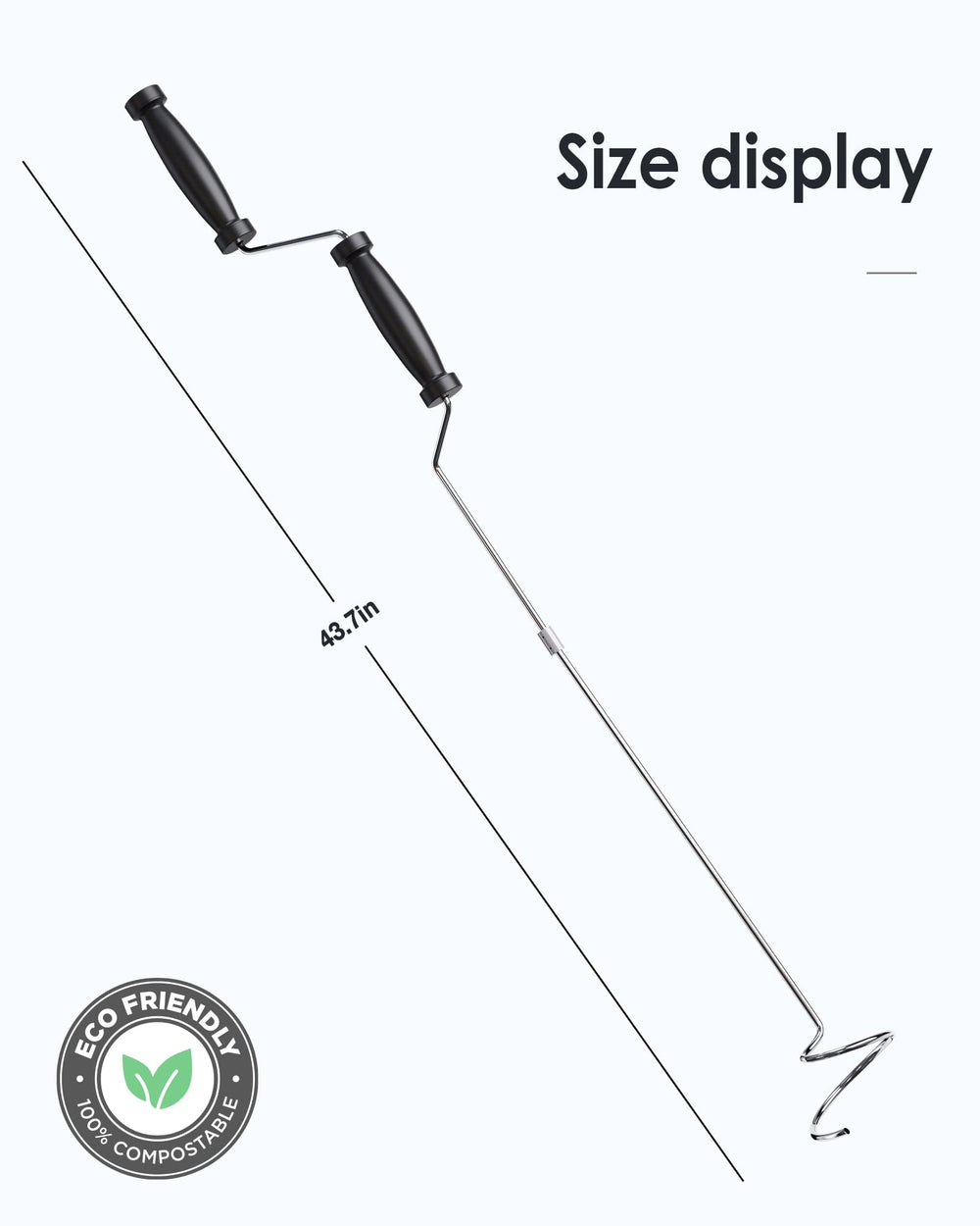 SQUEEZE master handle closeup highlighting ergonomic grip for comfortable use