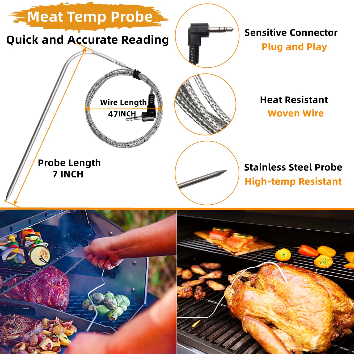 Squirrel wood artware controller installed in Traeger grill demonstrating restored temperature control
