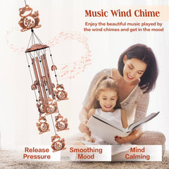 SRDJXY bells and aluminum tubes detail showing clear resonant sound benefit