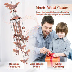 SRDJXY full-length assembled wind chime displaying balanced design and consistent melodic benefit