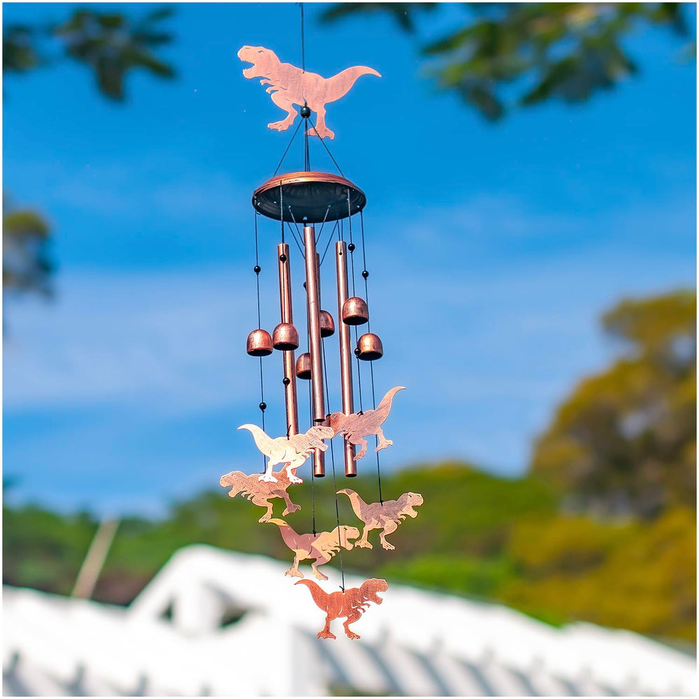 SRDJXY wind chime held in hand to show scale and convenient sizing benefit