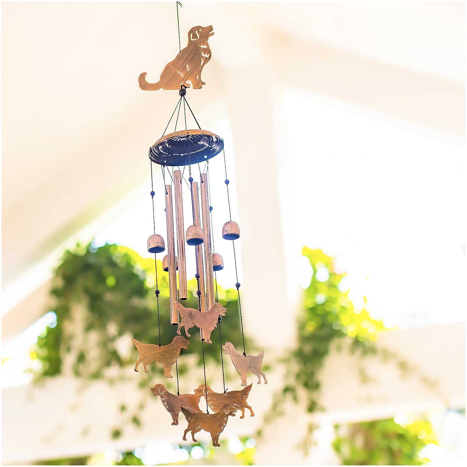 SRDJXY packaged wind chime ready to gift with no assembly required