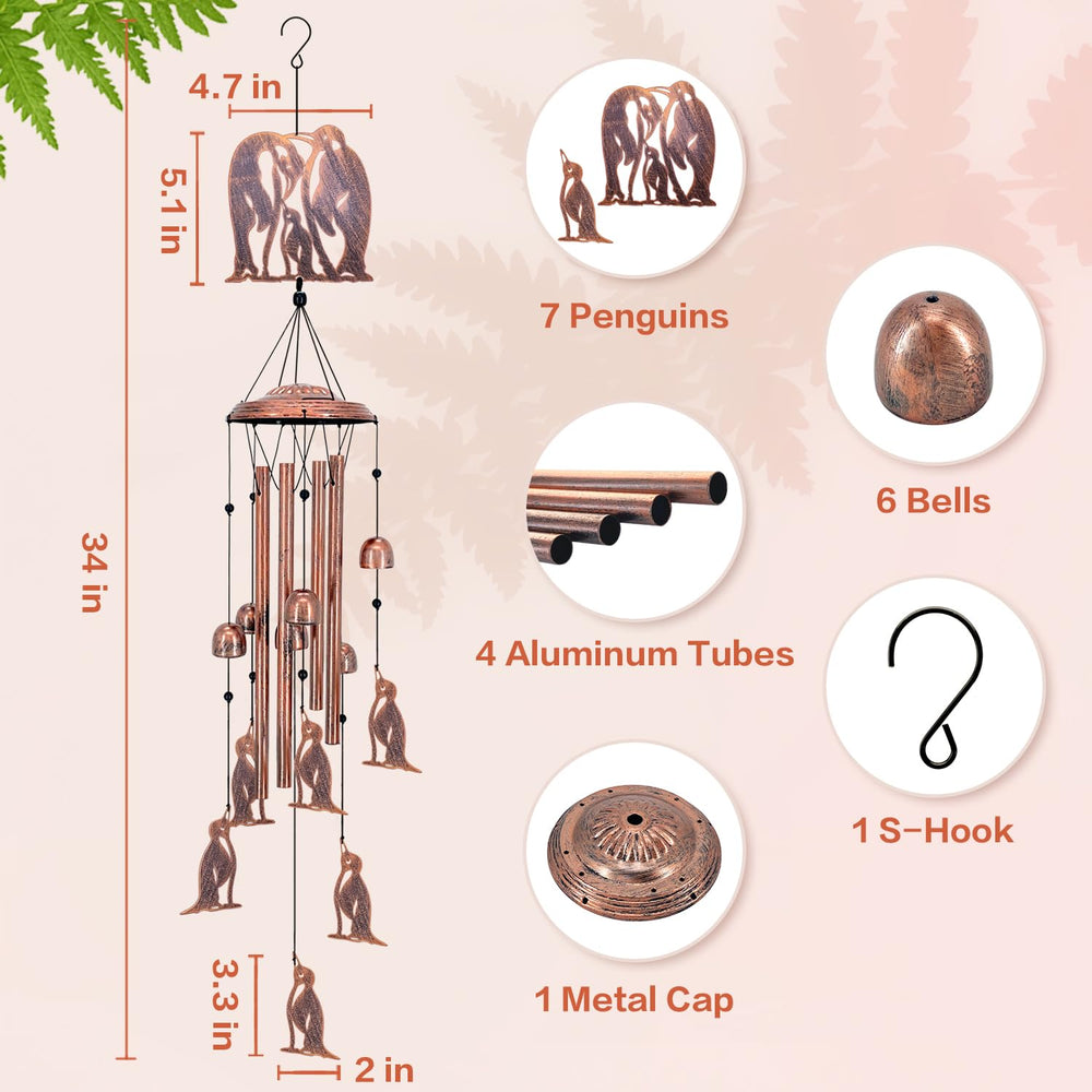 SRDJXY wind chime hanging on a porch creating relaxing outdoor ambiance