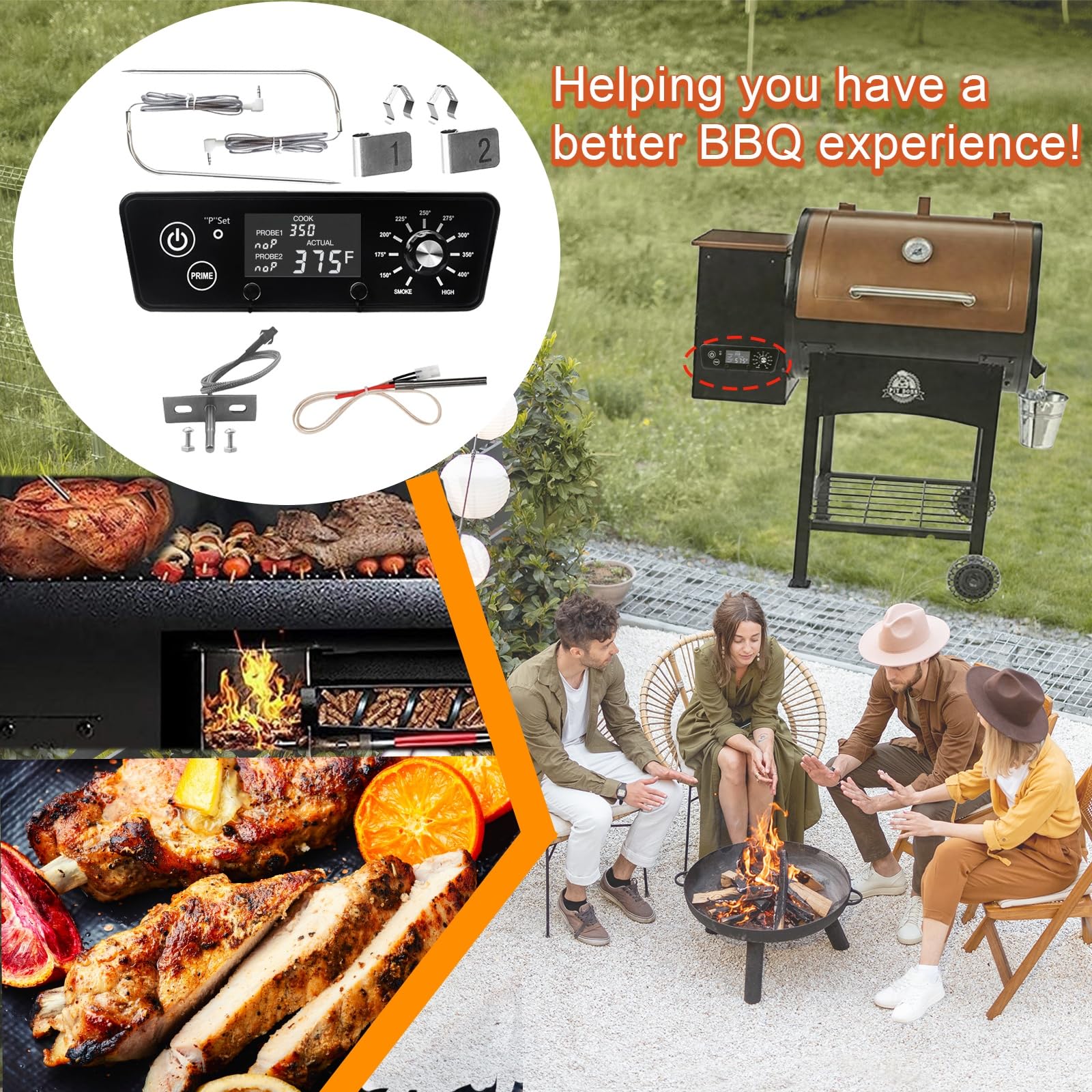 SROKIO complete kit packaging showing all included replacement parts