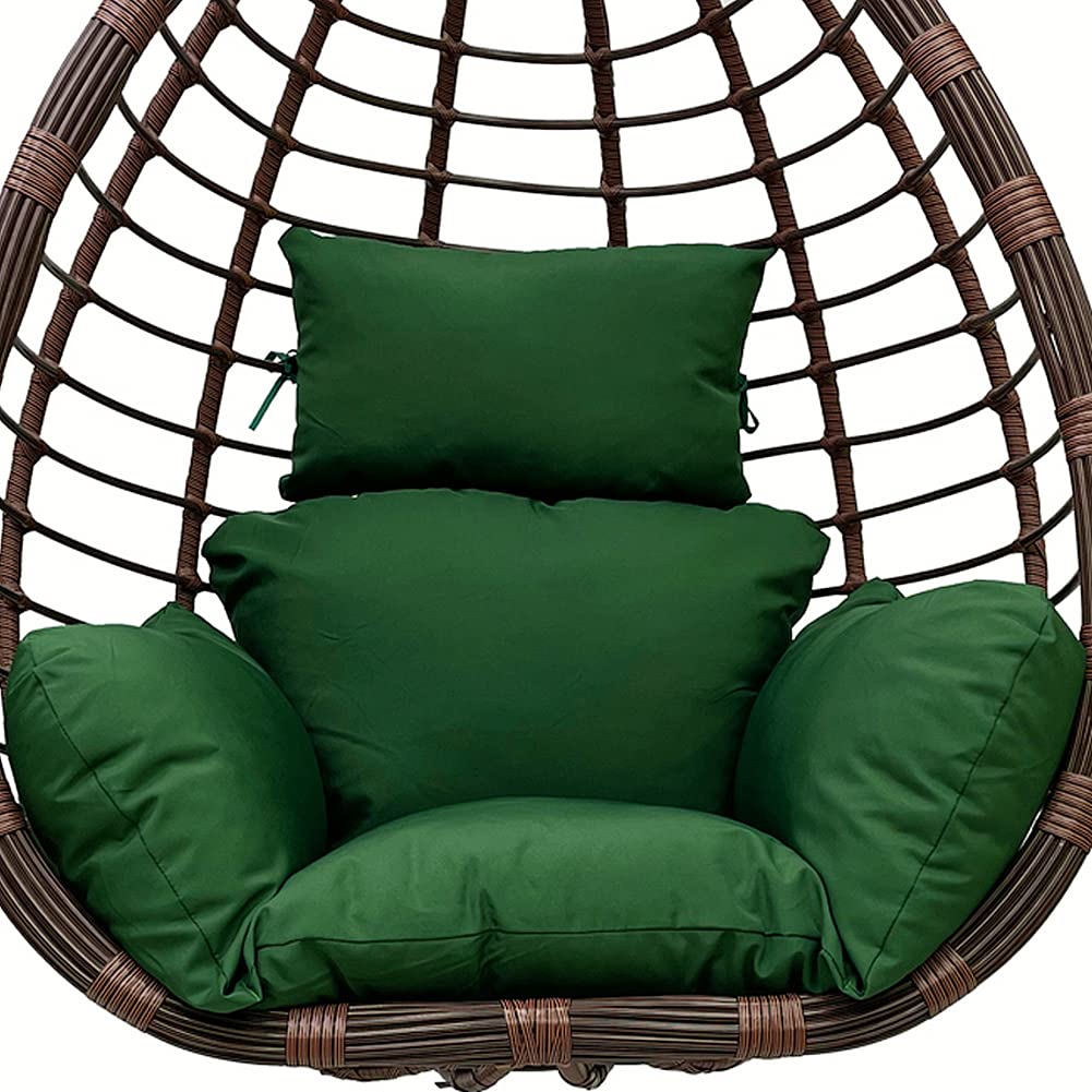 Srutirbo front view dark green cushion showing full coverage and renewed comfort