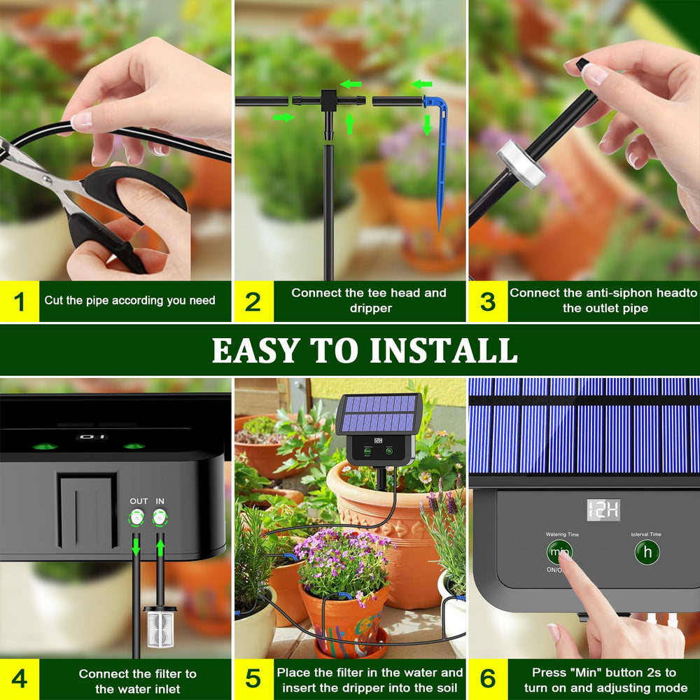 Srygery controller mounted on wall showing compact, weatherproof outdoor benefit