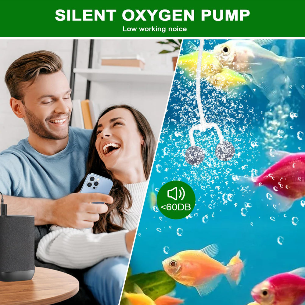 Srygery nighttime pond bubbles illustrating battery-backed operation