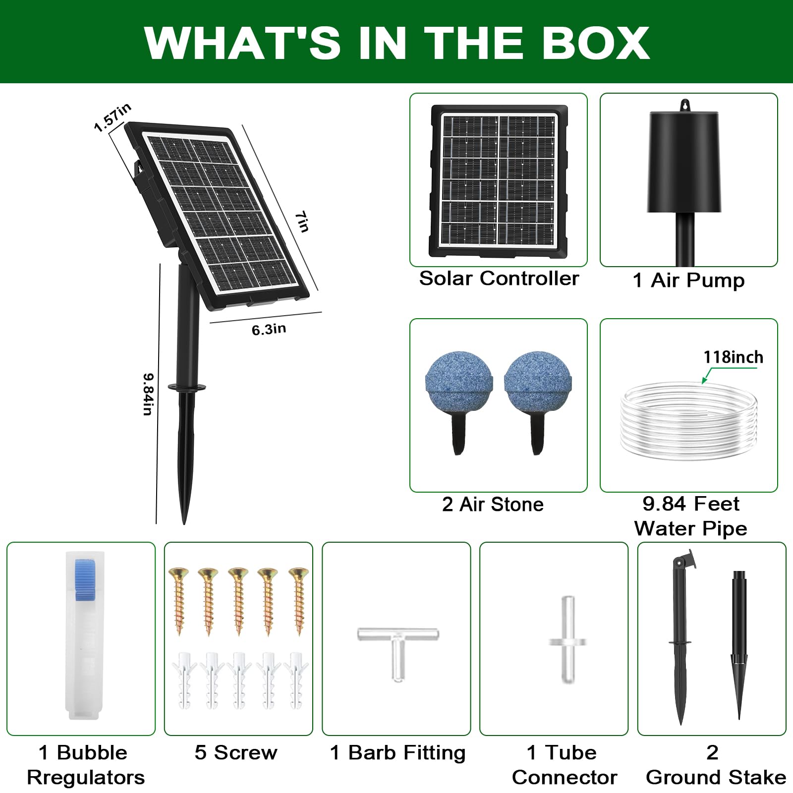 Srygery packaged components laid out for complete installation benefit