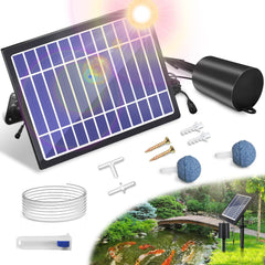 Srygery solar panel front view showing compact design and efficient charging