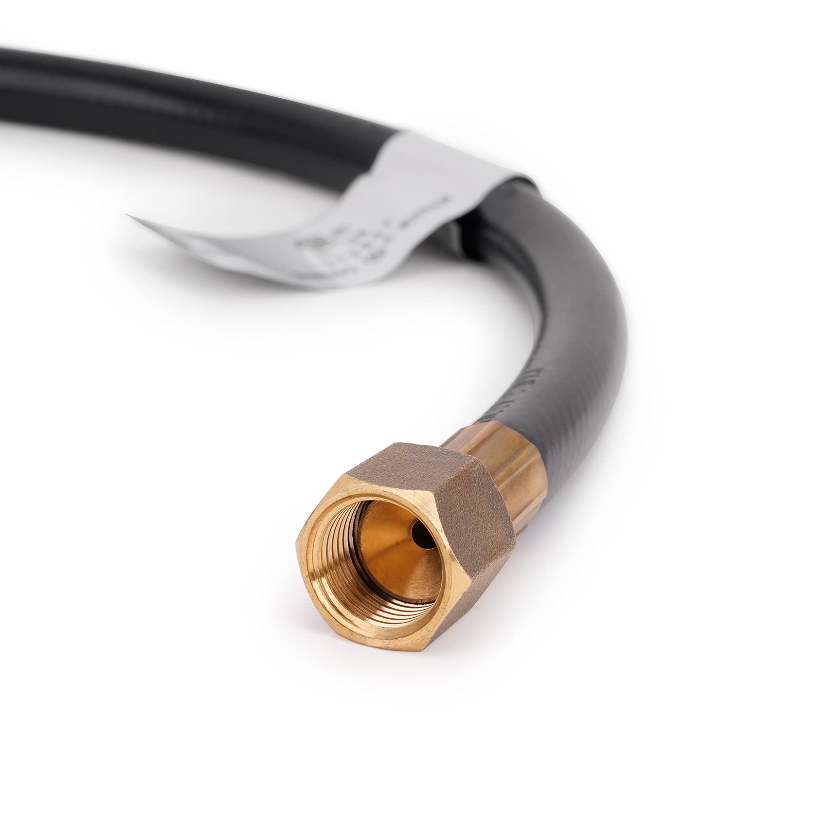 Stanbroil full 48-inch hose stretched out showing flexible reach benefit