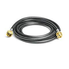 Detail of Stanbroil 5ft hose with excess flow soft-nose POL for safer appliance attachment