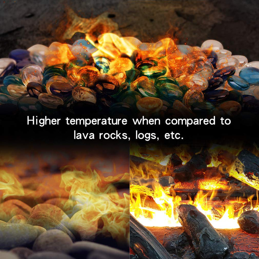Stanbroil amber luster flame reflection detail highlighting jewel-like shimmer and visual depth benefit