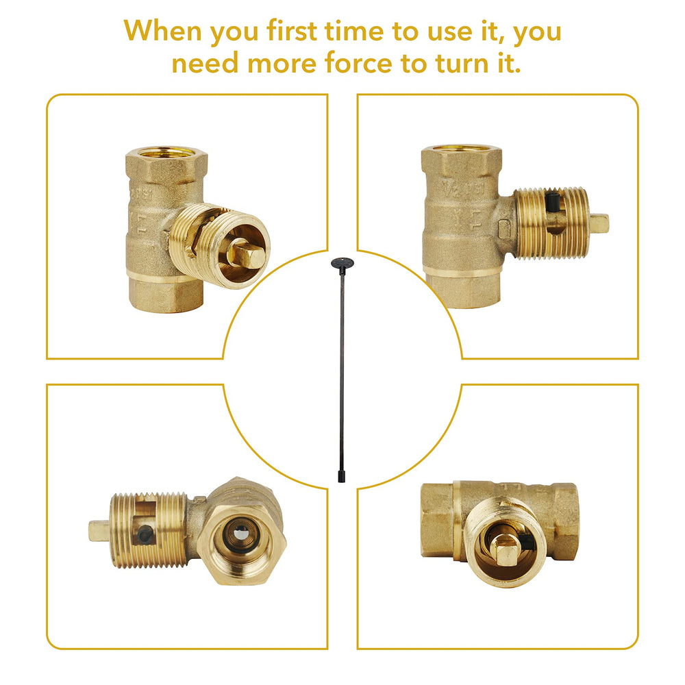 stanbroil detail of key engaging a valve stem showing precise fit and control