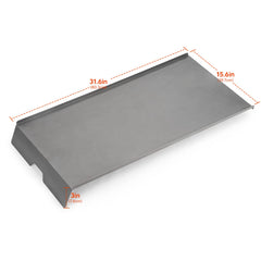 Stanbroil close-up of steel texture highlighting rust-resistant finish