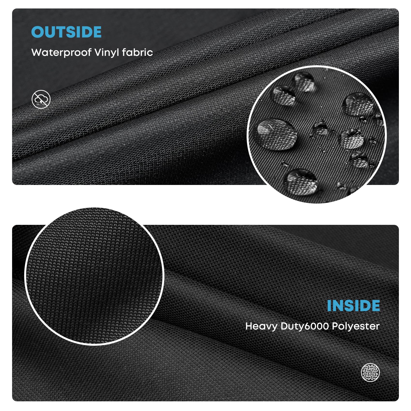 Stanbroil close-up of reinforced stitching showing durable seam protection
