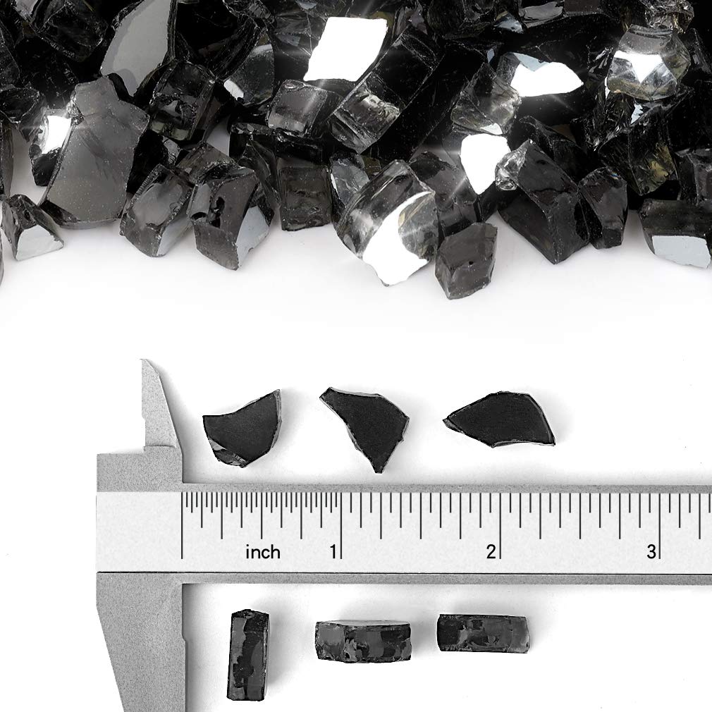Stanbroil close-up of 1/4 inch tempered glass pieces highlighting durability benefit