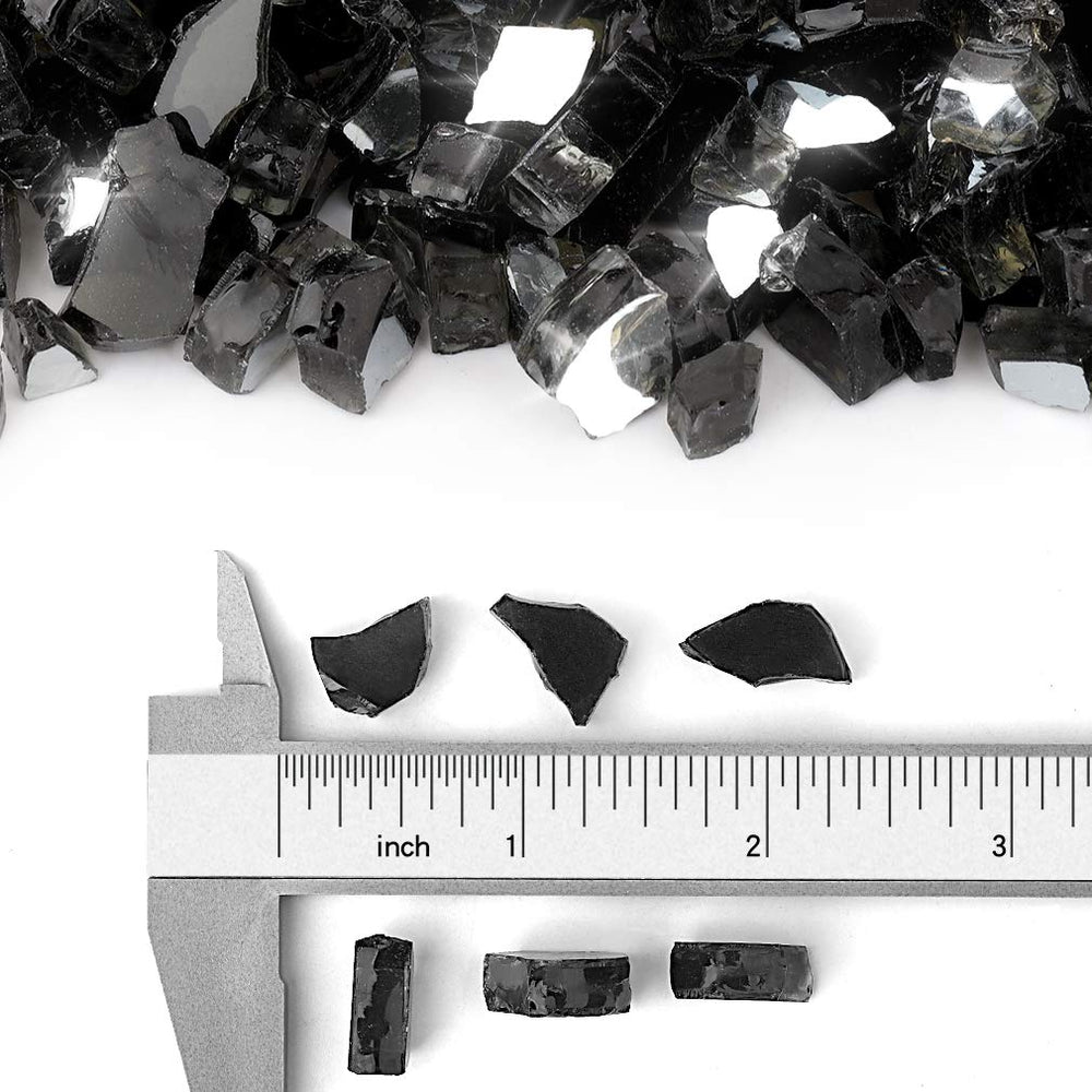 Stanbroil close-up of 1/4 inch tempered glass pieces highlighting durability benefit