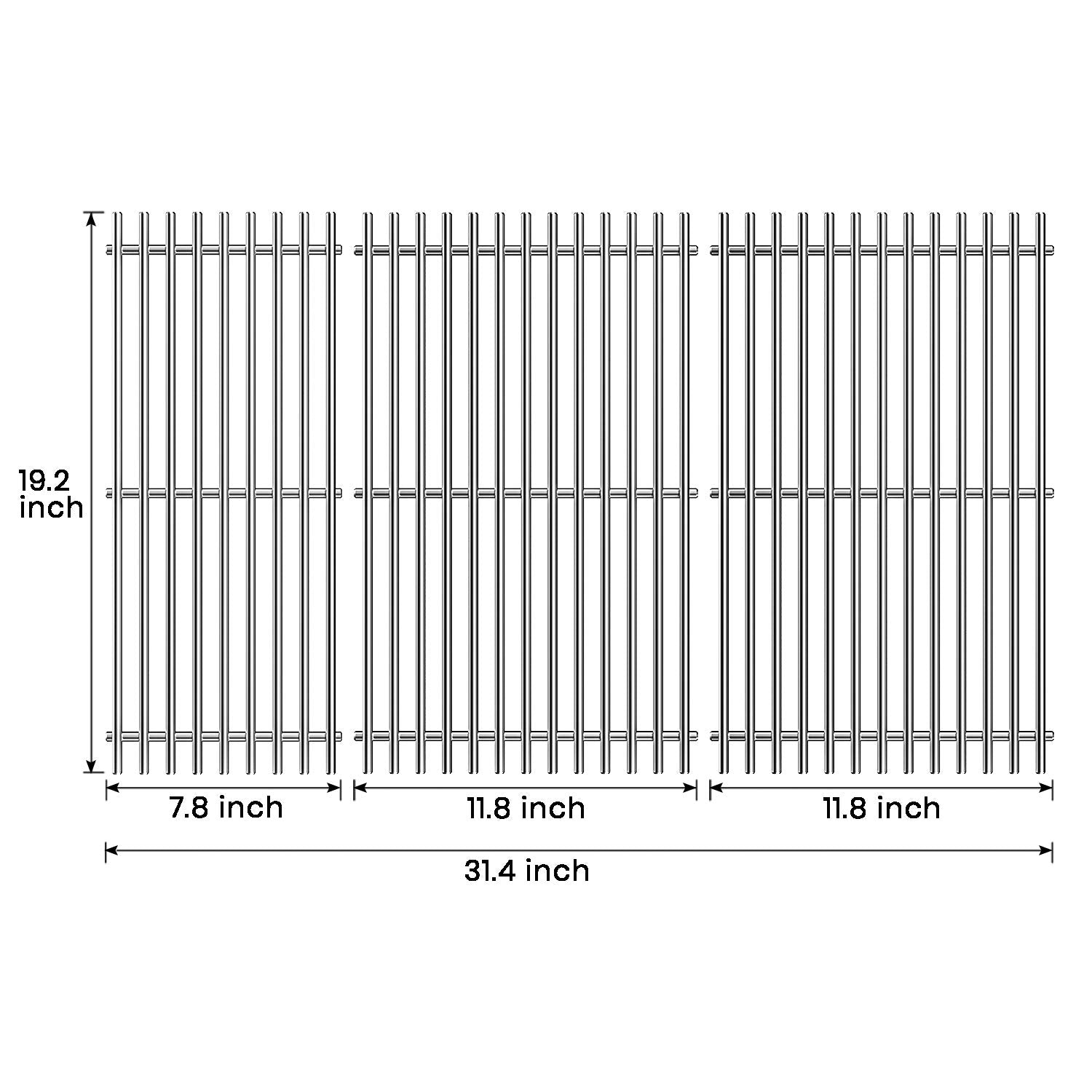 Stanbroil close-up of solid rod texture showcasing durability and heat retention