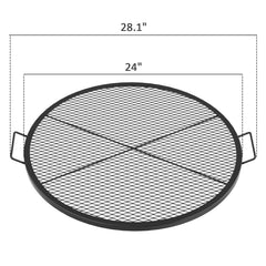 Stanbroil close-up of X-marks tight grid pattern for even heat and reduced food loss