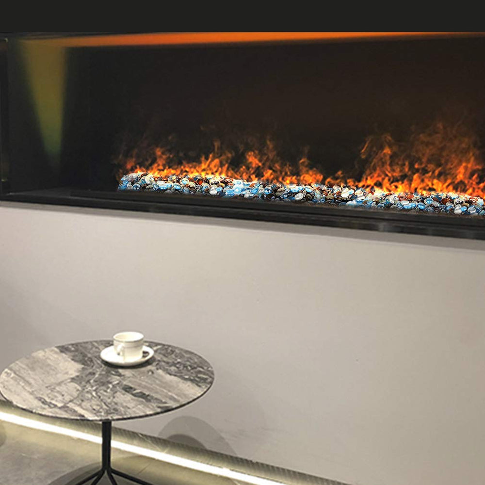 Stanbroil overhead pile displaying mixed colors for decorative depth