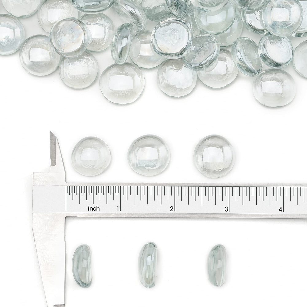 Stanbroil close-up texture of tempered glass beads highlighting clarity and uniformity