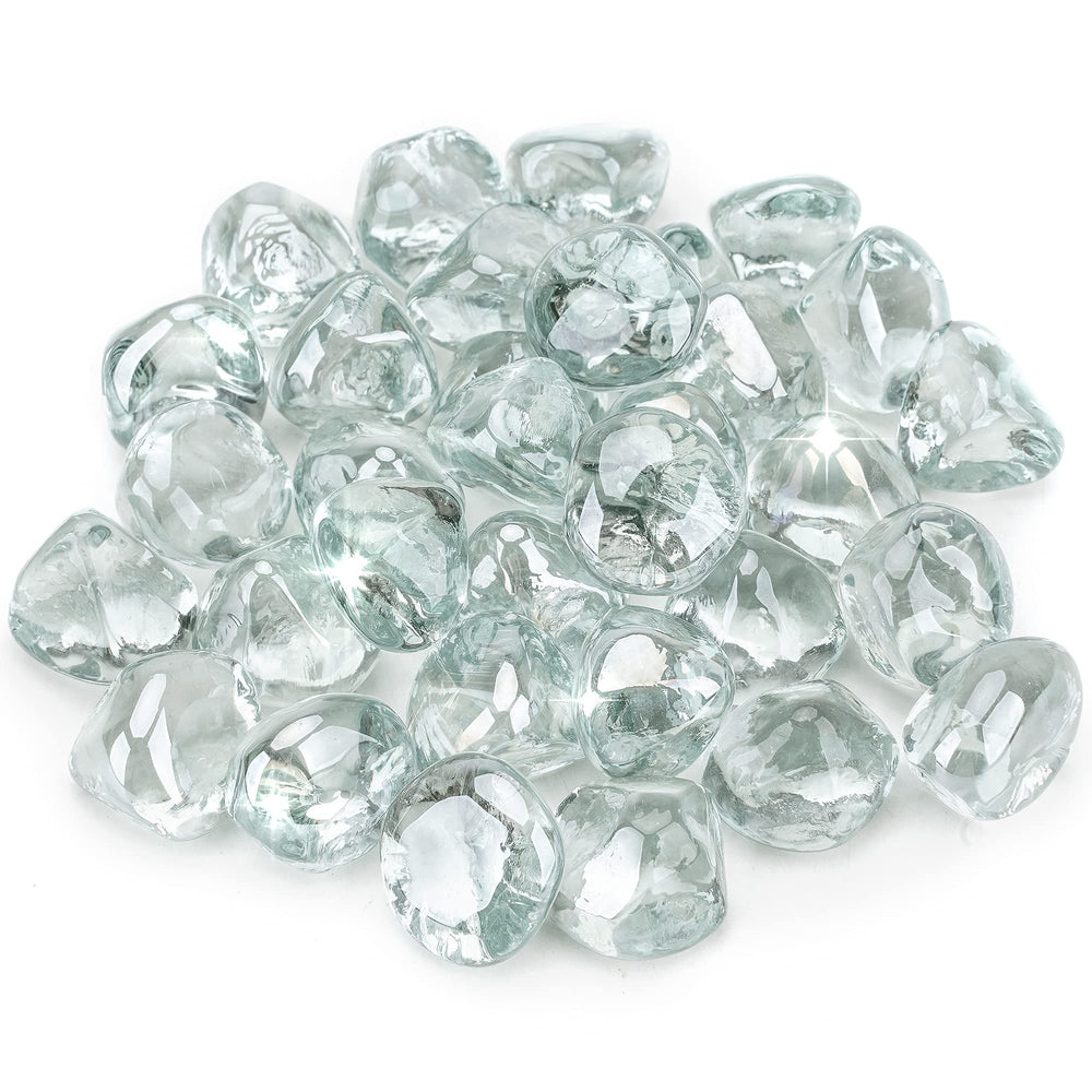 Stanbroil front bag showing 10 lb crystal ice fire glass and clear sparkle benefits