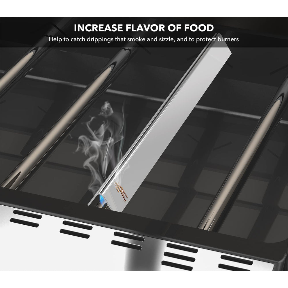 Stanbroil stainless surface detail illustrating easy-clean finish