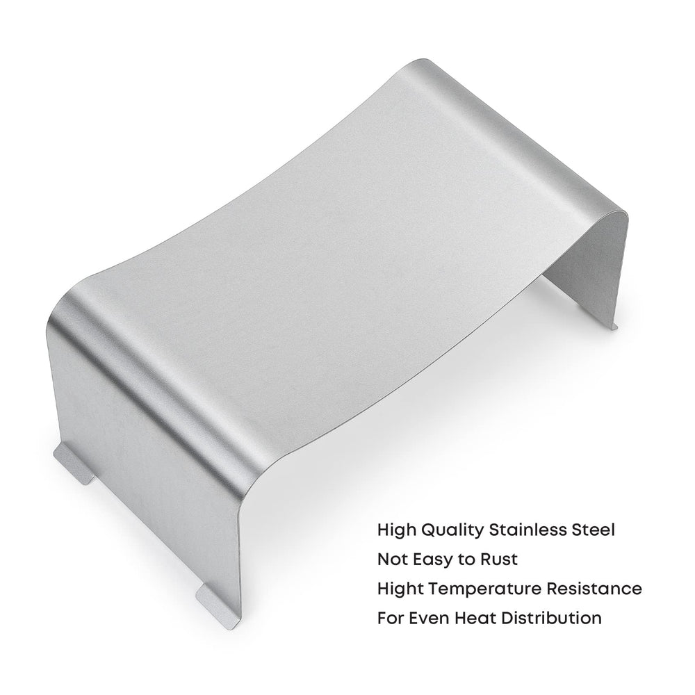 Stanbroil diffuser edge close-up highlighting sturdy carbon-steel construction benefit