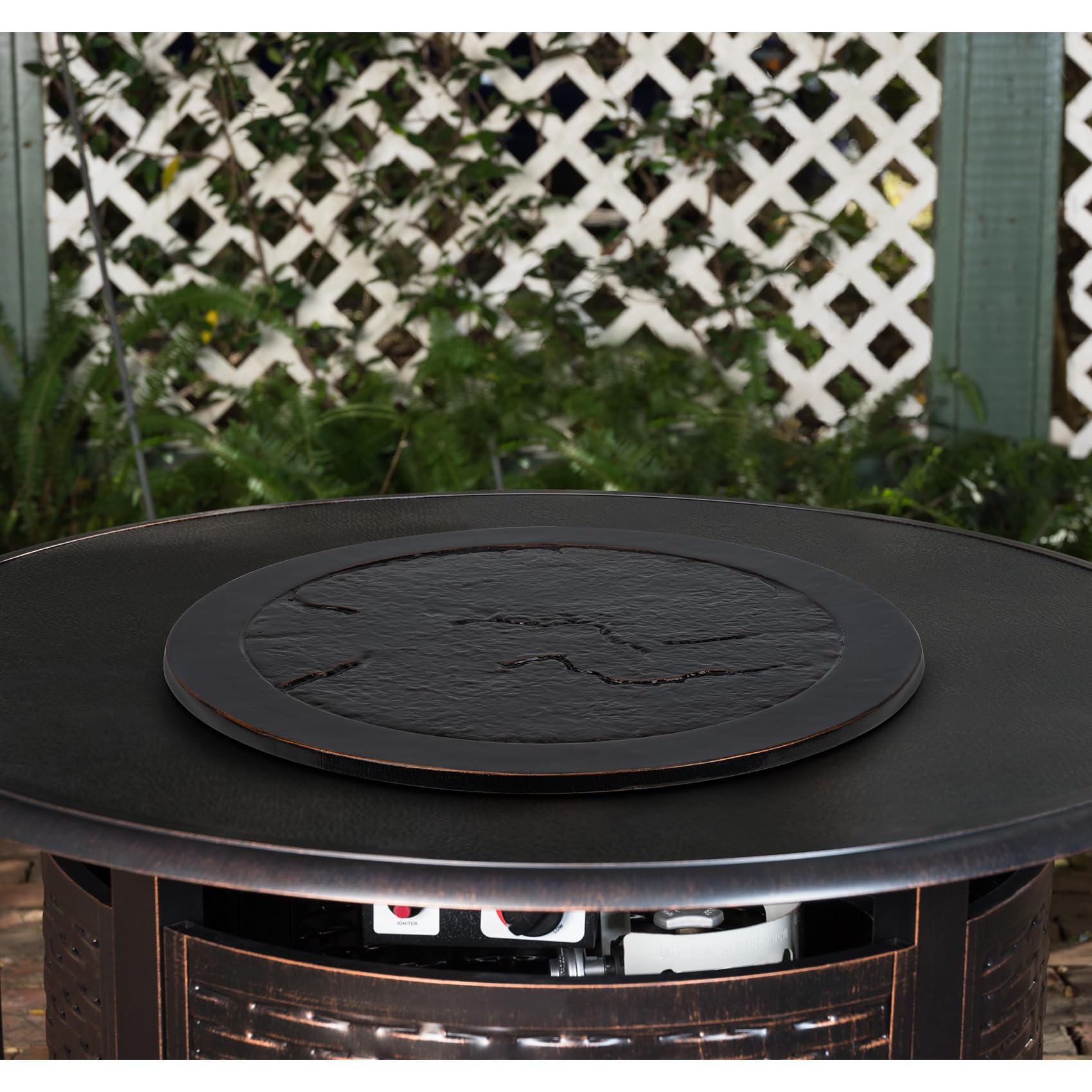 Stanbroil lid edge profile displaying slim 0.59 inch height for low profile benefit