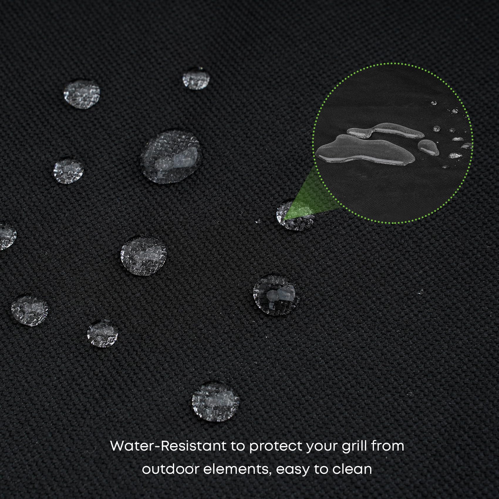 Stanbroil fabric texture close-up showing 600D Oxford weather resistance