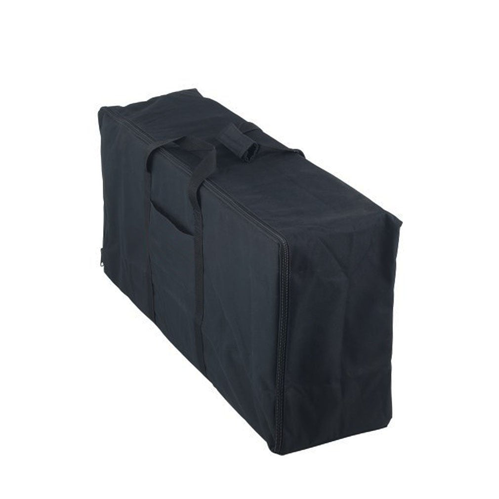 Stanbroil front view showing full bag protecting stove and easy transport