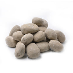Stanbroil front view of 24-piece pebble set showing beige finish and coverage benefit