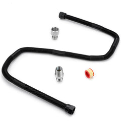 Stanbroil front view of connector kit showing components and easy install benefit
