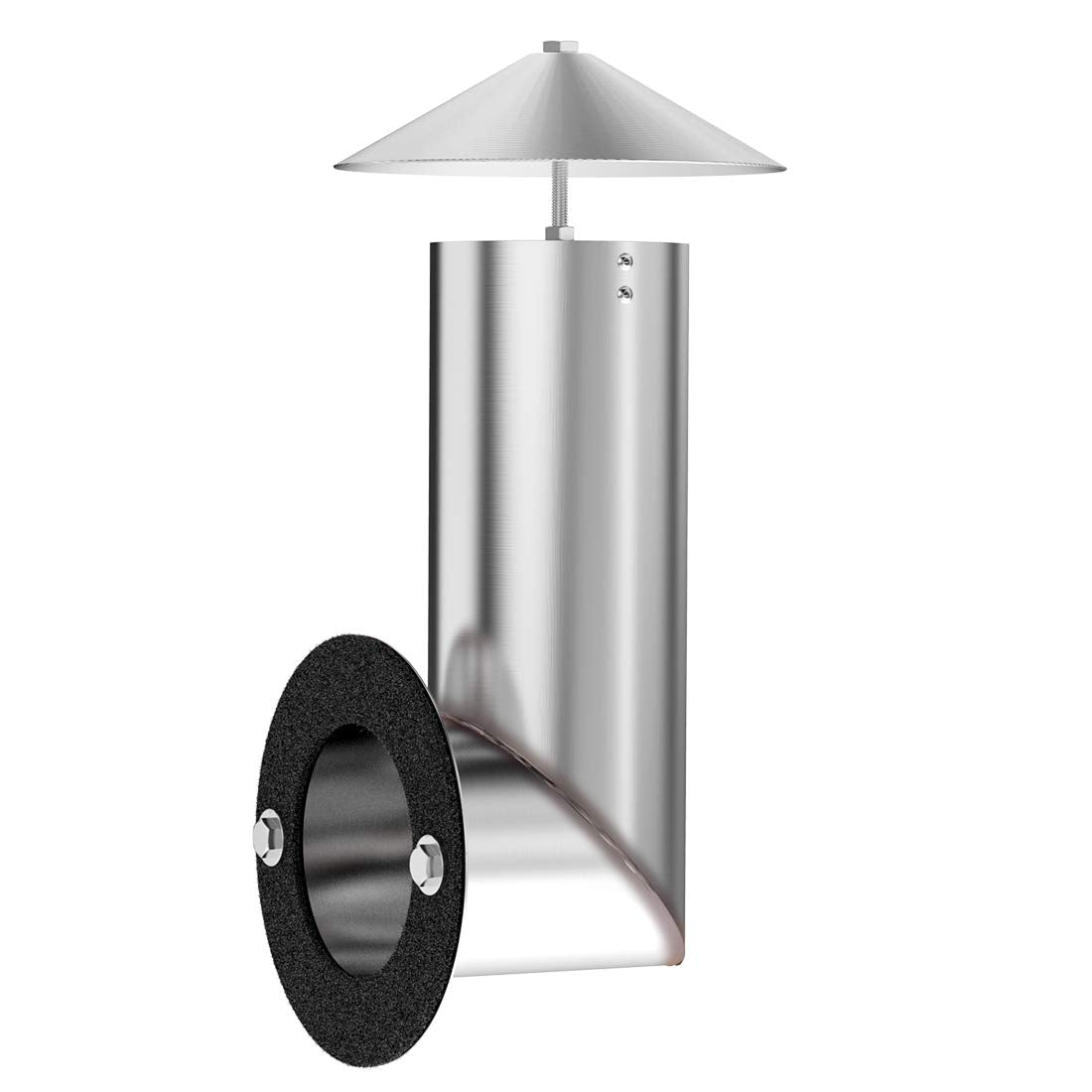 Stanbroil front view chimney showing sleek stainless finish and durable design benefit